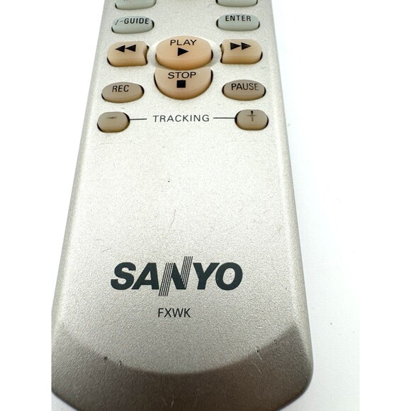 Sanyo FXWK TV Remote Control TESTED WORKS - Picture 2 of 5